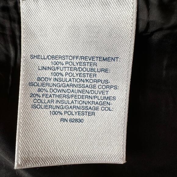 Lands' End Vest Down Filled Quilted Glen Check Black White Womens Medium Outdoor - Picture 8 of 14